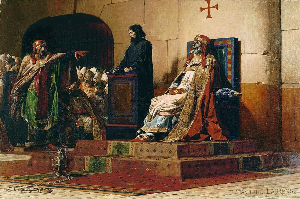 The Cadaver Synod as painted by Jean-Paul Laurens. Photo: wikipedia.org