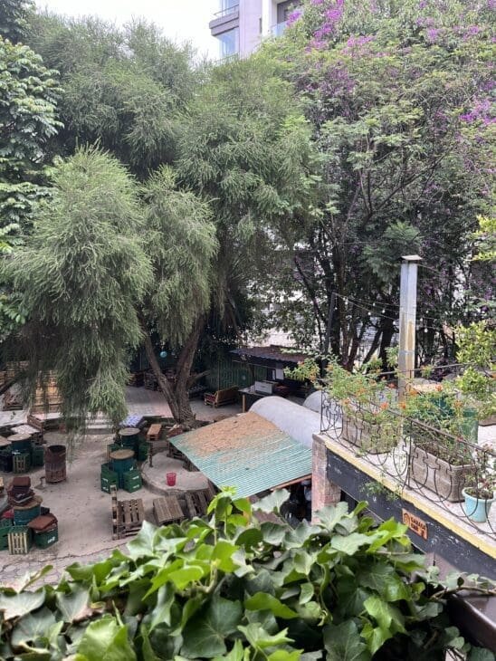 atmosphere 251 View from balcony