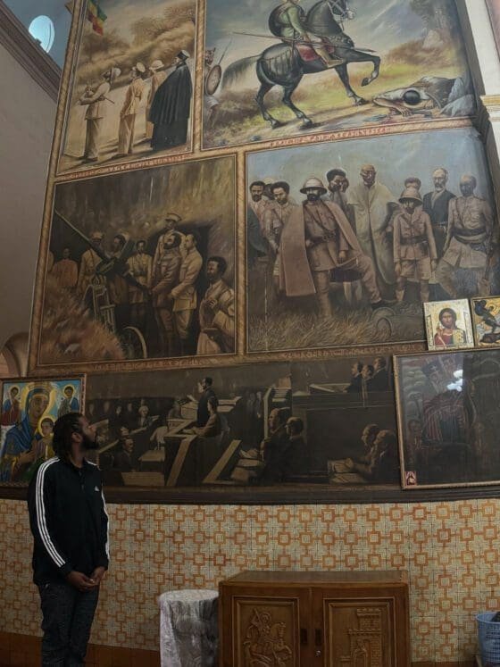 Ethiopian Orthodox History: Menelik II First Palace | St. George’s Cathedral