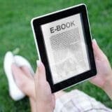 An image of a person reading a ClickBank eBook.