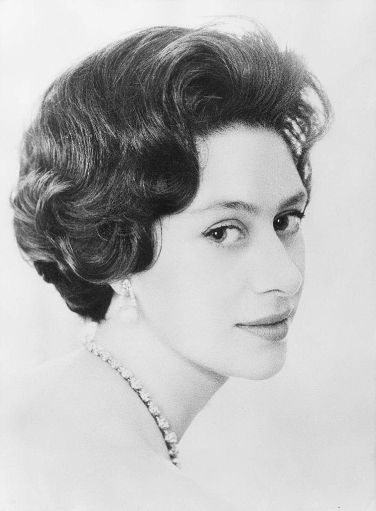 Portrait of Her Royal Highness Princess Margaret in 1995, taken by her future husband, Anthony Armstrong-Jones. Photo: Getty Images via Town & Country