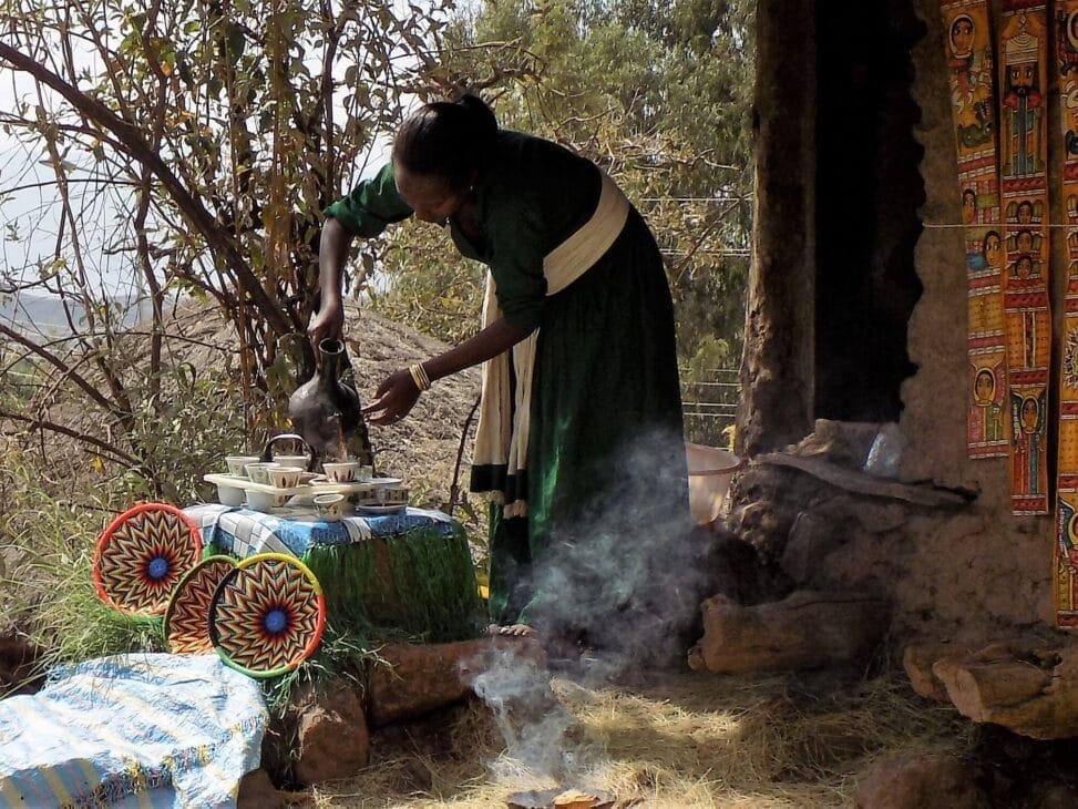 Hidden gems found in Addis Ababa: Traditional coffee ceremony