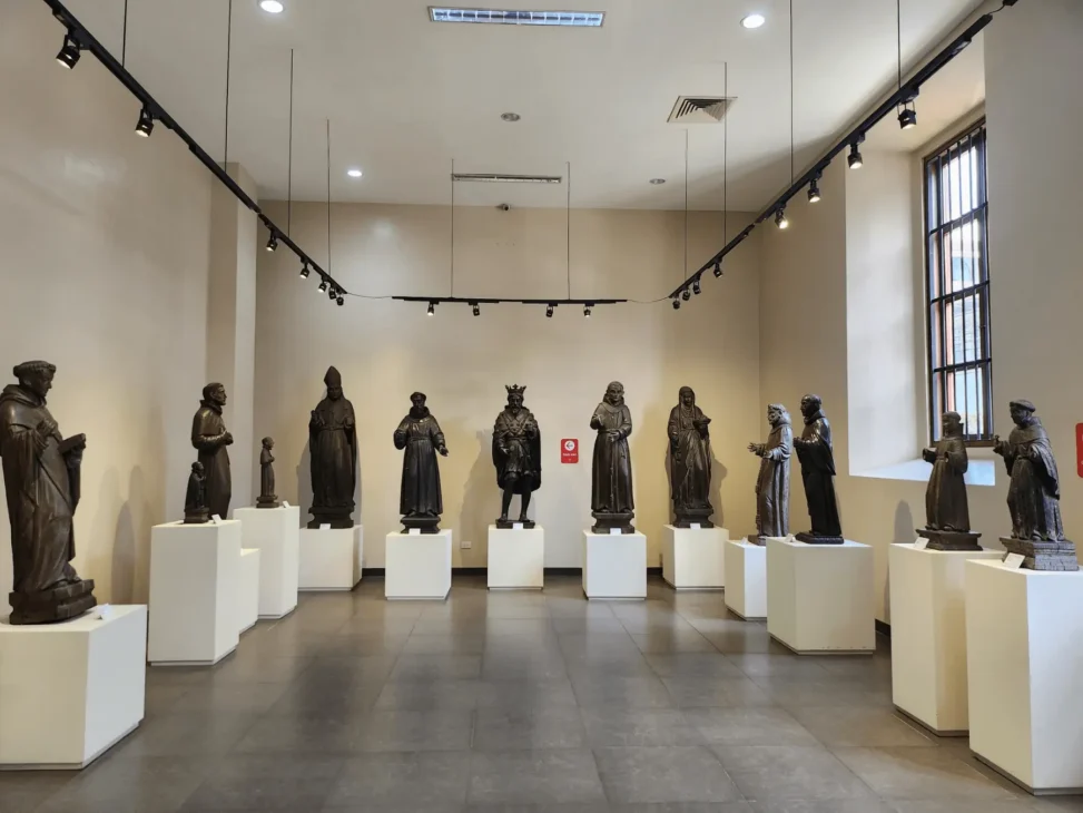 Some of the religious exhibits inside the museum. Photo: Intramuros Administration