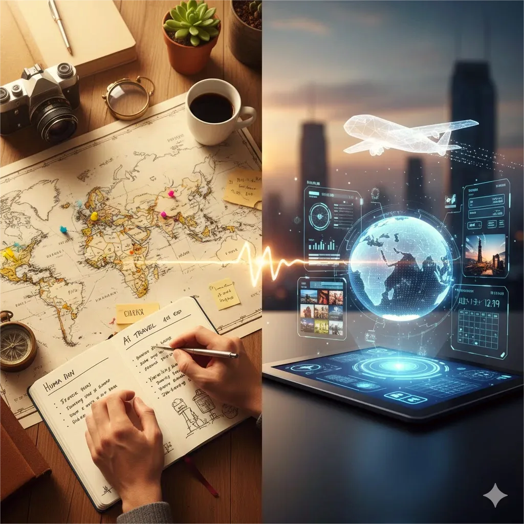 AI vs Human: Who Plans a Better Trip?