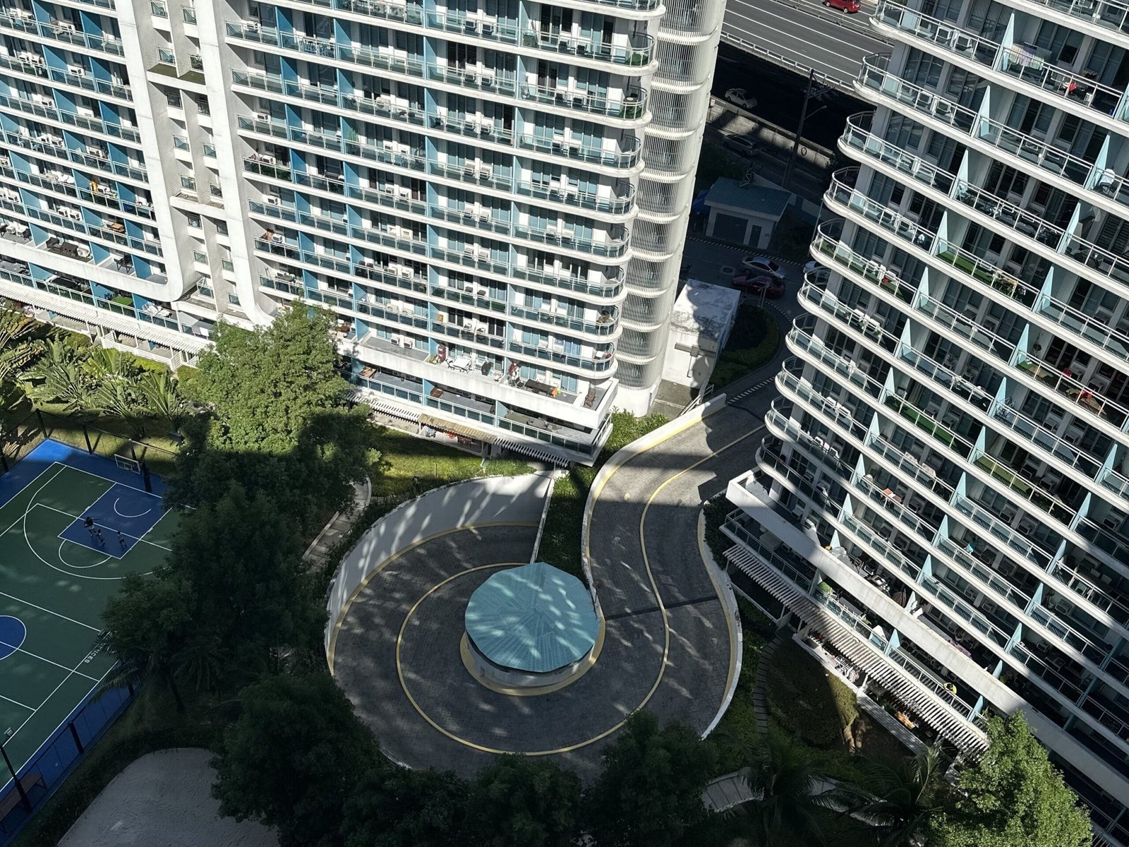 Azure Urban Resort Residences in Parañaque City, with high-rise towers, resort-style pools, and city views.