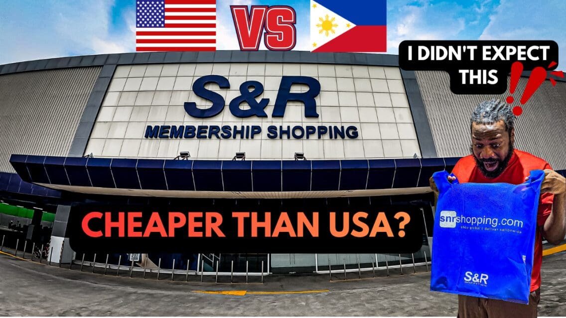 Cost of Living in the Philippines: What $371 Buys at S&R in Manila