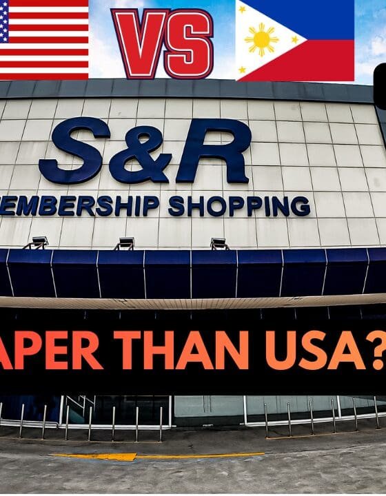Cost of Living in the Philippines: What $371 Buys at S&R in Manila