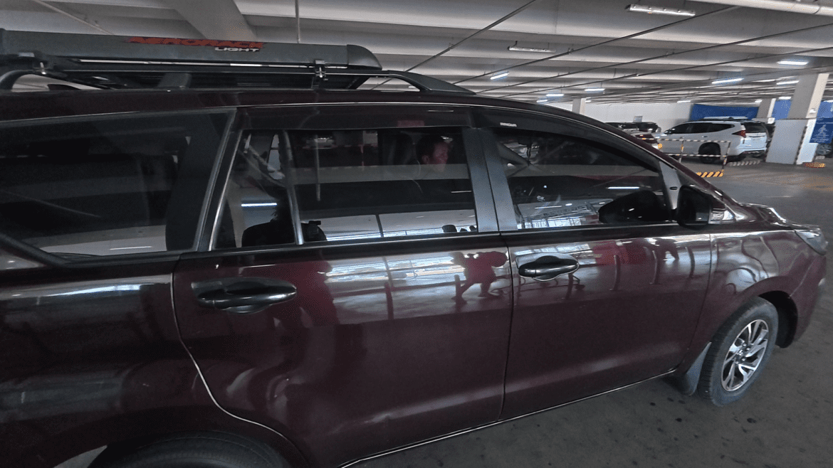 Grab ride used for transportation to S&R Membership Shopping in Manila